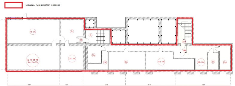 Сдается помещение свободного назначения, 374,3 м²