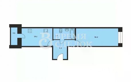 Продается 1-комн. квартира, 40 м²