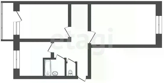 Продается 2-комн. квартира, 44,4 м²