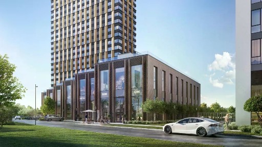 Москва, ЗАО, р-н Очаково-Матвеевское, Левел Мичуринский жилой комплекс, к7
