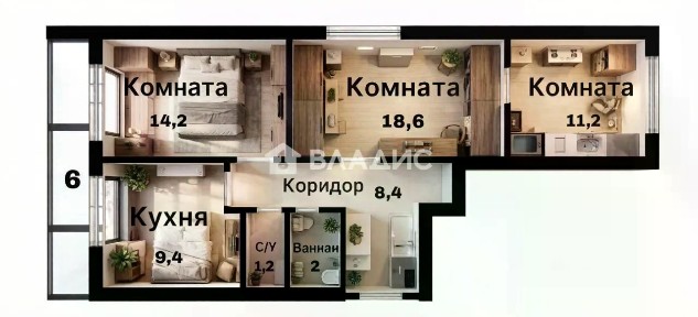 Москва, СВАО, р-н Алексеевский, ул. Павла Корчагина, 7