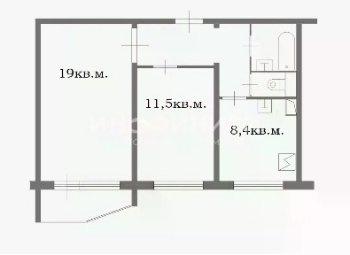 Продается 2-комн. квартира, 51,5 м²