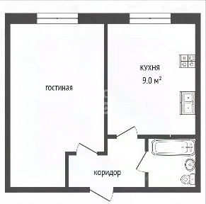 Продается 1-комн. квартира, 34 м²