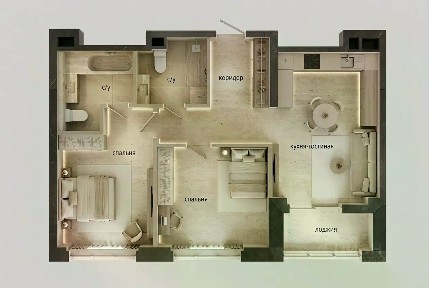 Продается 3-комн. квартира, 64,2 м²