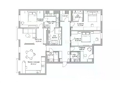 Продается 5-комн. квартира, 177 м²