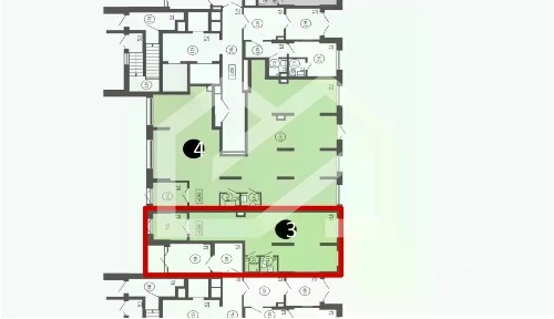 Продается помещение свободного назначения, 54,5 м²