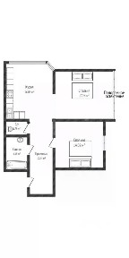 Продается 2-комн. квартира, 63,3 м²