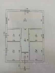 Продается 1-этажный дом, 79,4 м²
