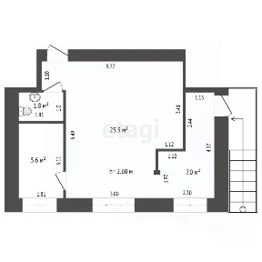 Продается помещение свободного назначения, 39,7 м²