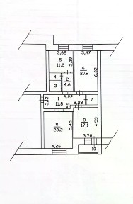Продается 3-комн. квартира, 96,1 м²