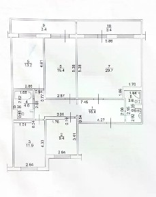 Продается 4-комн. квартира, 103,6 м²