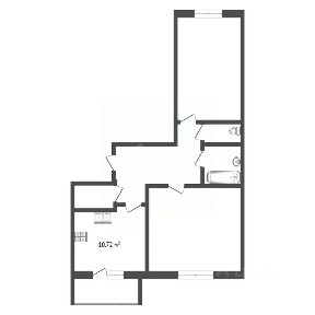 Продается 2-комн. квартира, 59 м²
