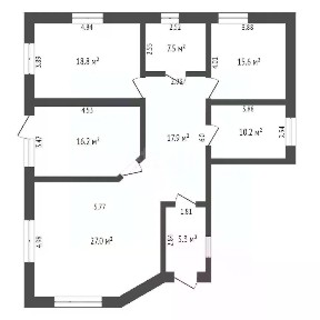 Продается 1-этажный дом, 151 м²