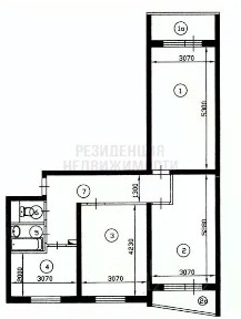 Продается 3-комн. квартира, 66,7 м²