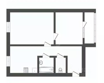 Продается 2-комн. квартира, 43,9 м²