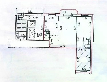 Продается 3-комн. квартира, 100 м²