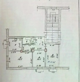 Продается 3-комн. квартира, 62,7 м²