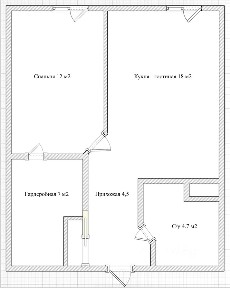 Продается 1-комн. квартира, 46,2 м²