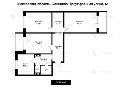 Московская область, Одинцово, ул. Триумфальная, 12