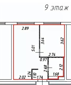 Сдается 1-комн. квартира, 33,8 м²