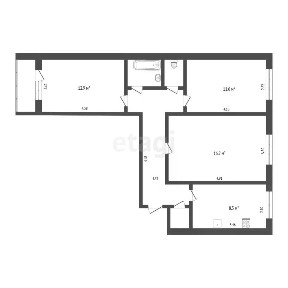 Продается 3-комн. квартира, 65,1 м²
