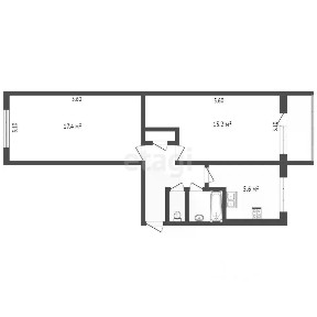 Продается 2-комн. квартира, 48 м²