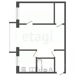 Продается 2-комн. квартира, 45,5 м²