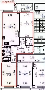 Продается 2-комн. квартира, 72,2 м²