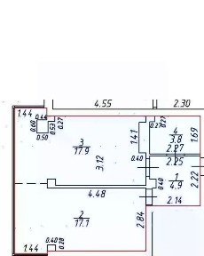 Продается 1-комн. квартира, 47 м²
