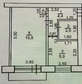 Продается 1-комн. квартира, 29,3 м²