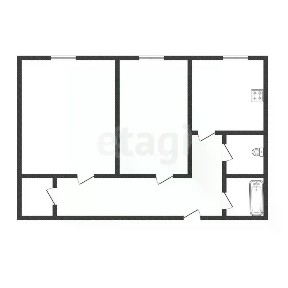 Продается 2-комн. квартира, 58,9 м²