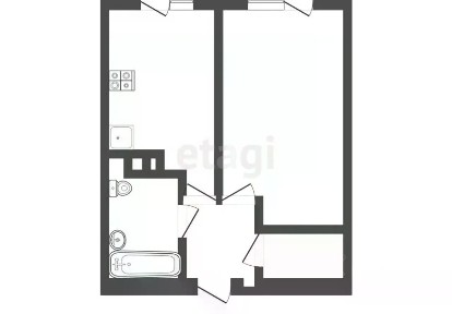 Продается 1-комн. квартира, 38 м²