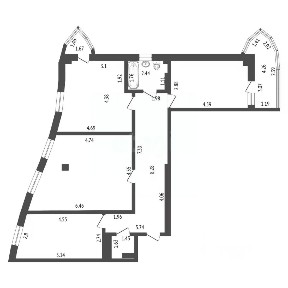 Продается 2-комн. квартира, 92,9 м²