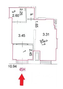 Сдается помещение свободного назначения, 48 м²