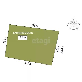 Продается участок, 10,31 сот.