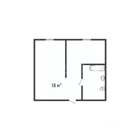 Продается 1-комн. квартира, 38 м²