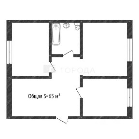 Продается 2-комн. квартира, 65 м²