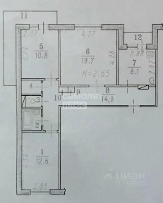 Продается 3-комн. квартира, 70,5 м²