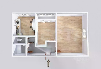 Продается 2-комн. квартира, 65,7 м²