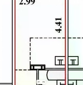 Продается студия, 19,7 м²