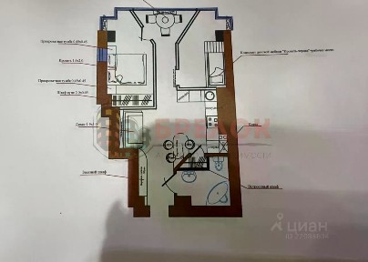 Продается 2-комн. квартира, 49 м²