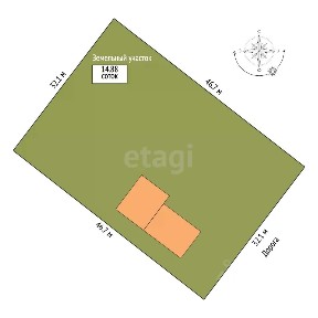 Продается 2-этажный дом, 165,2 м²