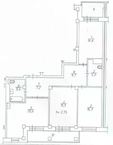 Продается 3-комн. квартира, 95 м²