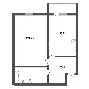 Продается 1-комн. квартира, 34,8 м²