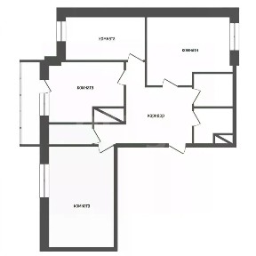 Продается 3-комн. квартира, 85,5 м²