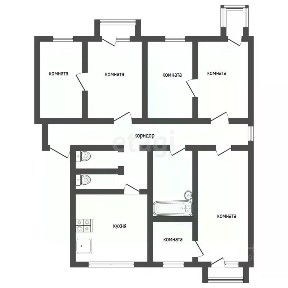 Продается многокомнатная квартира, 103 м²