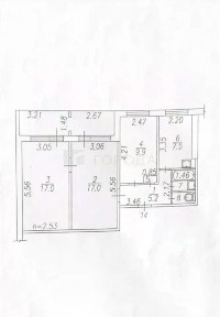 Продается 3-комн. квартира, 60,1 м²