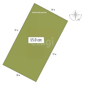 Продается участок, 15 сот.