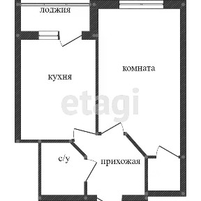 Сдается 2-комн. квартира, 43,5 м²