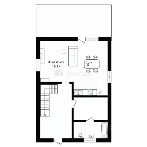Продается 2-этажный дом, 116 м²